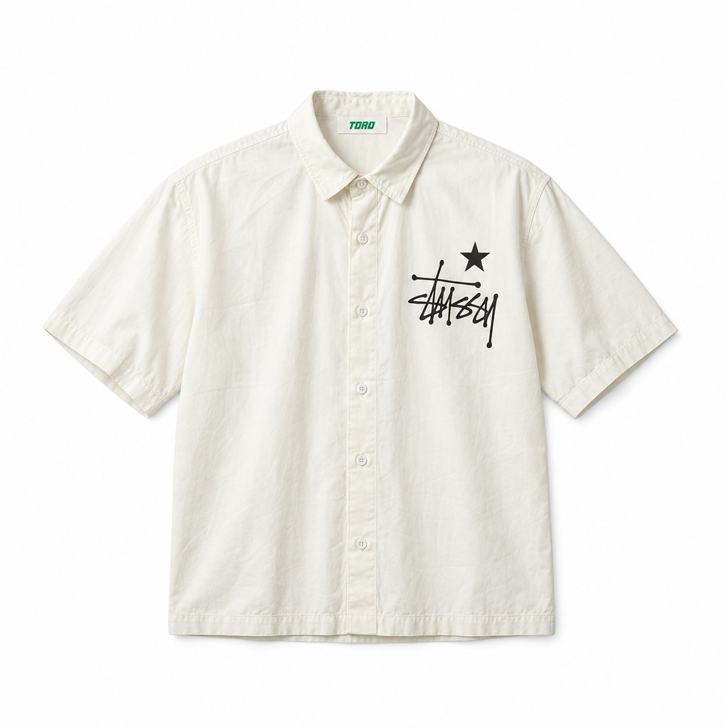 Shirt boxy fit Stussy
