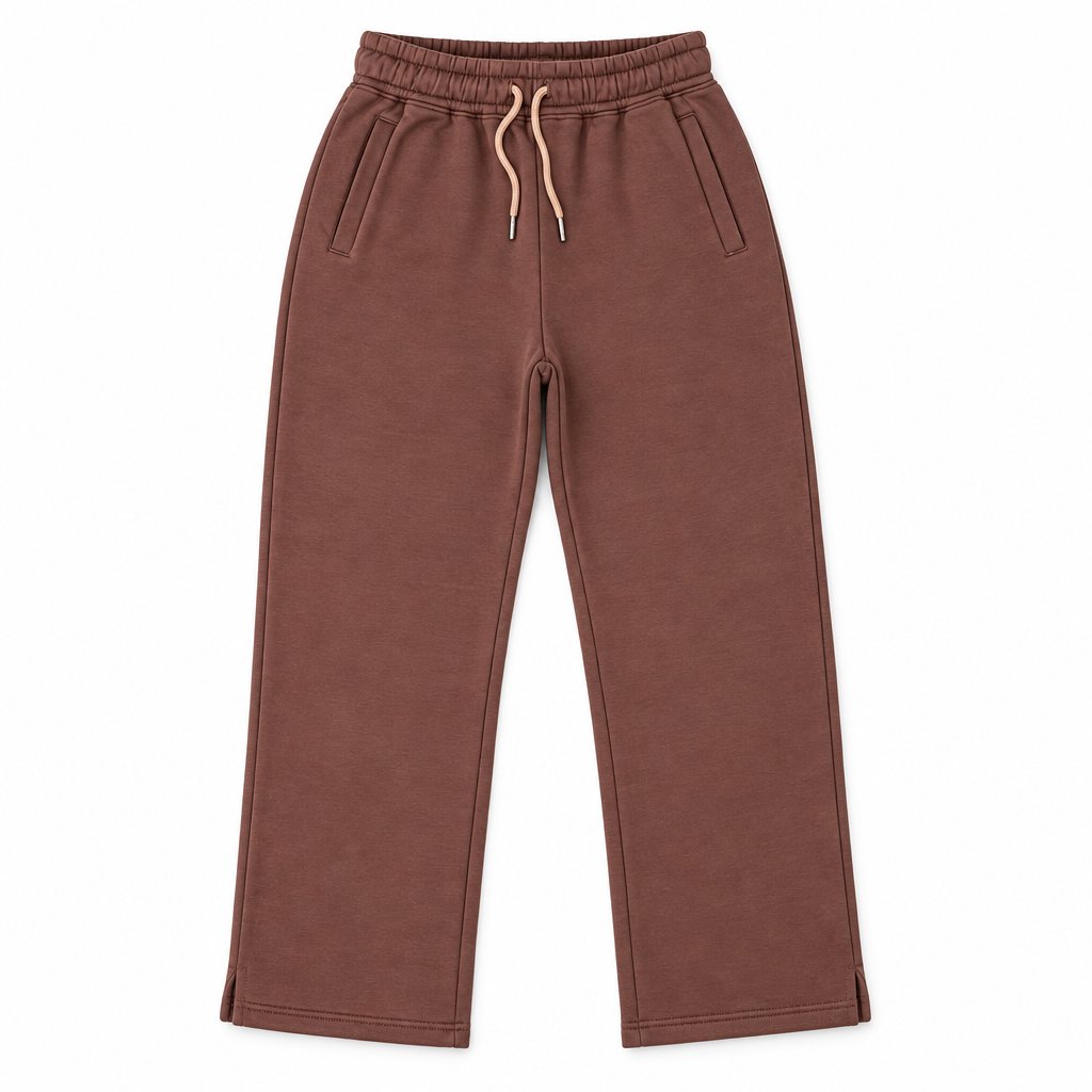 Wide-Leg Sweatpants