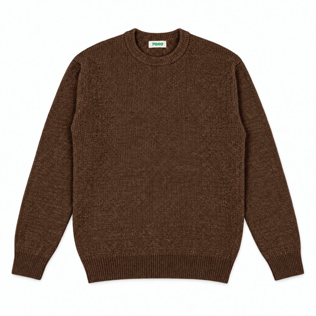 knitted crewneck