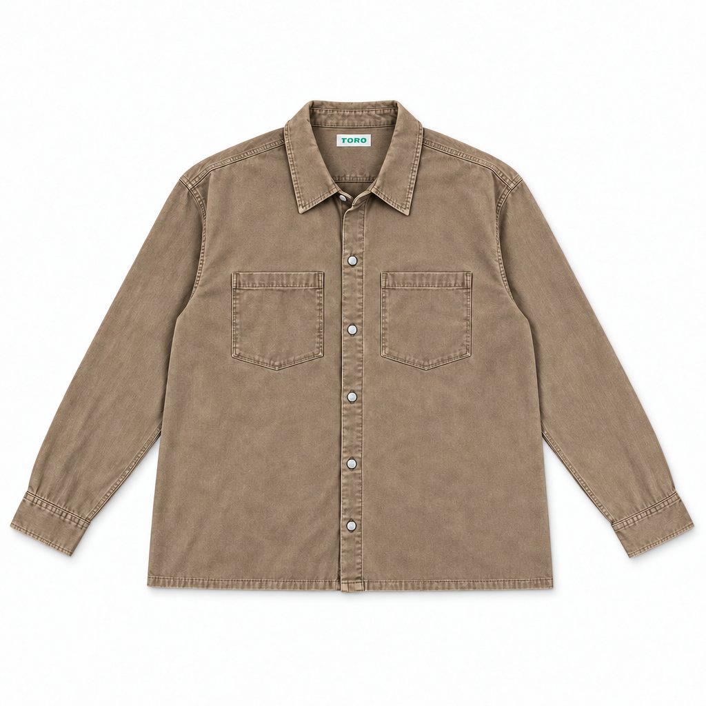 Washed Canvas shirt